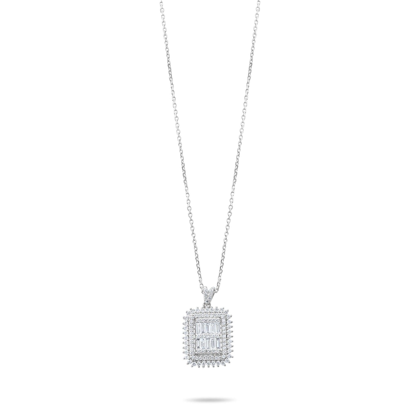 1,42 ct. Diamond Necklace w/14K Gold