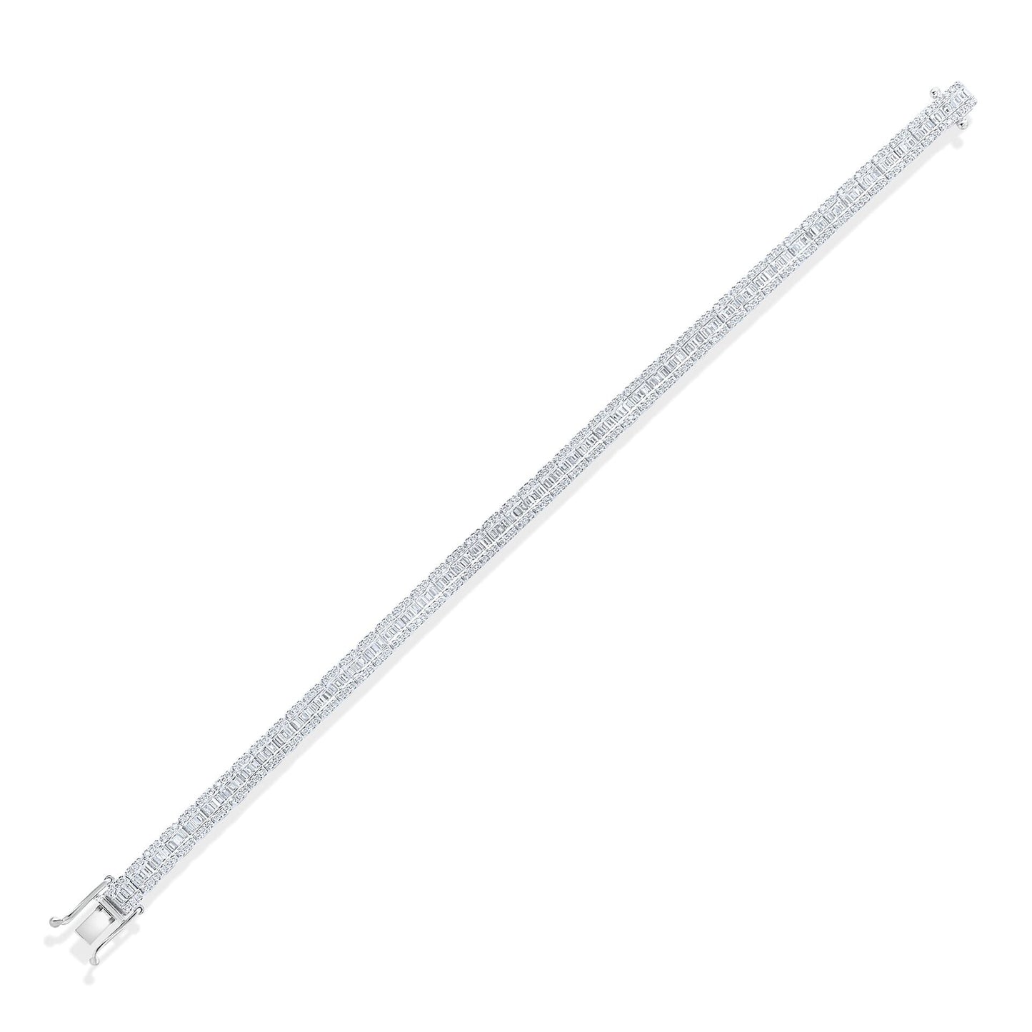 3,06 ct. Diamond Bracelet w/14K Gold