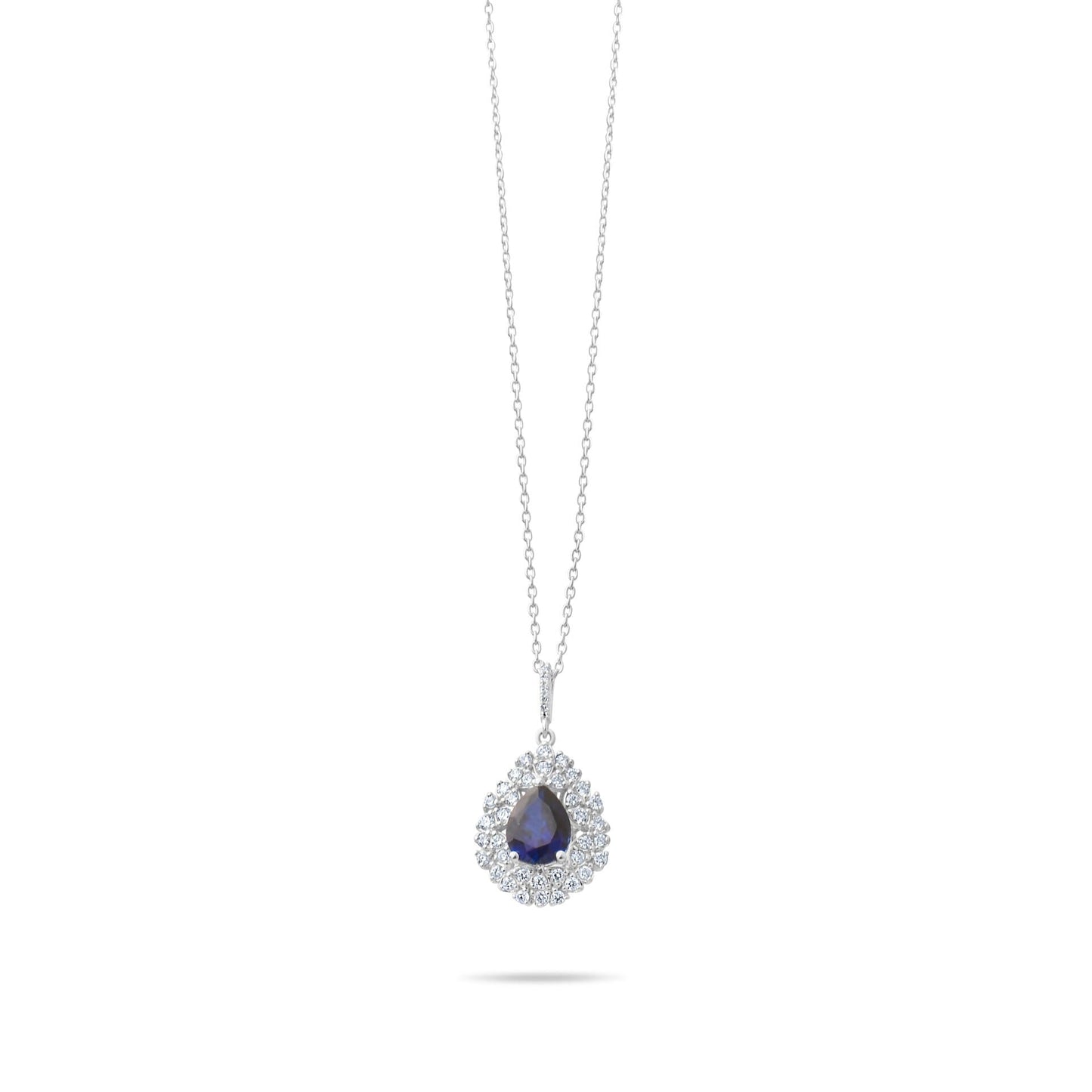 0,55 ct. Diamond Necklace w/14K Gold