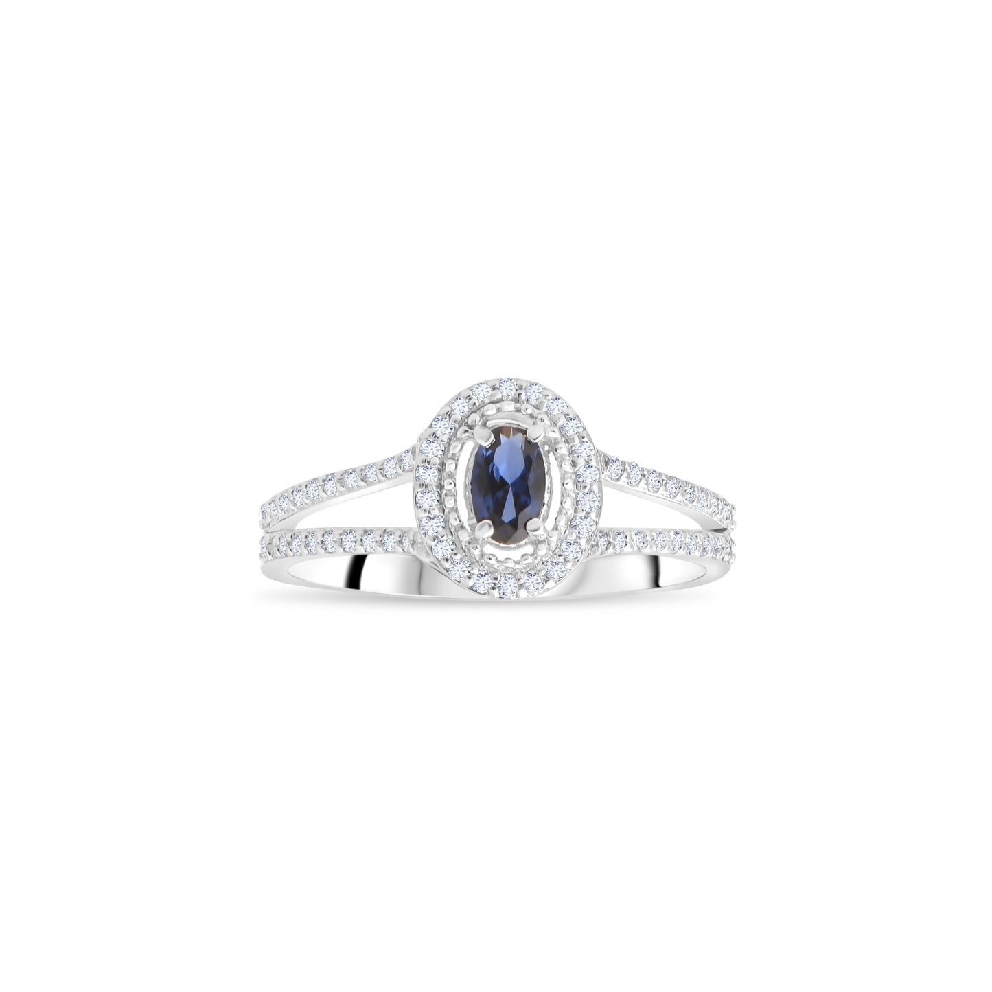 0,26 ct. Baguette Diamond Ring w/14K Gold