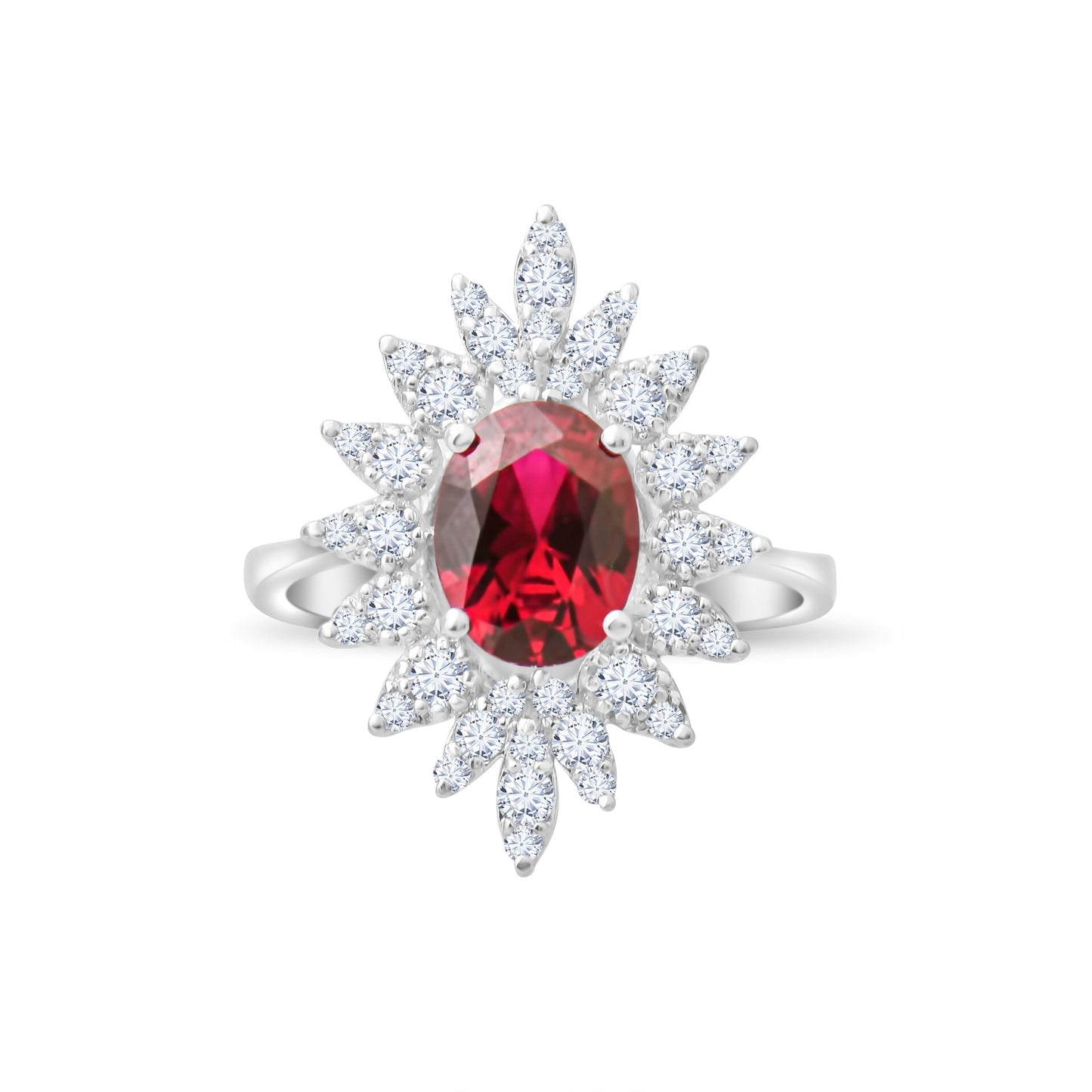 0,69 ct. Baguette Diamond Ring w/14K Gold