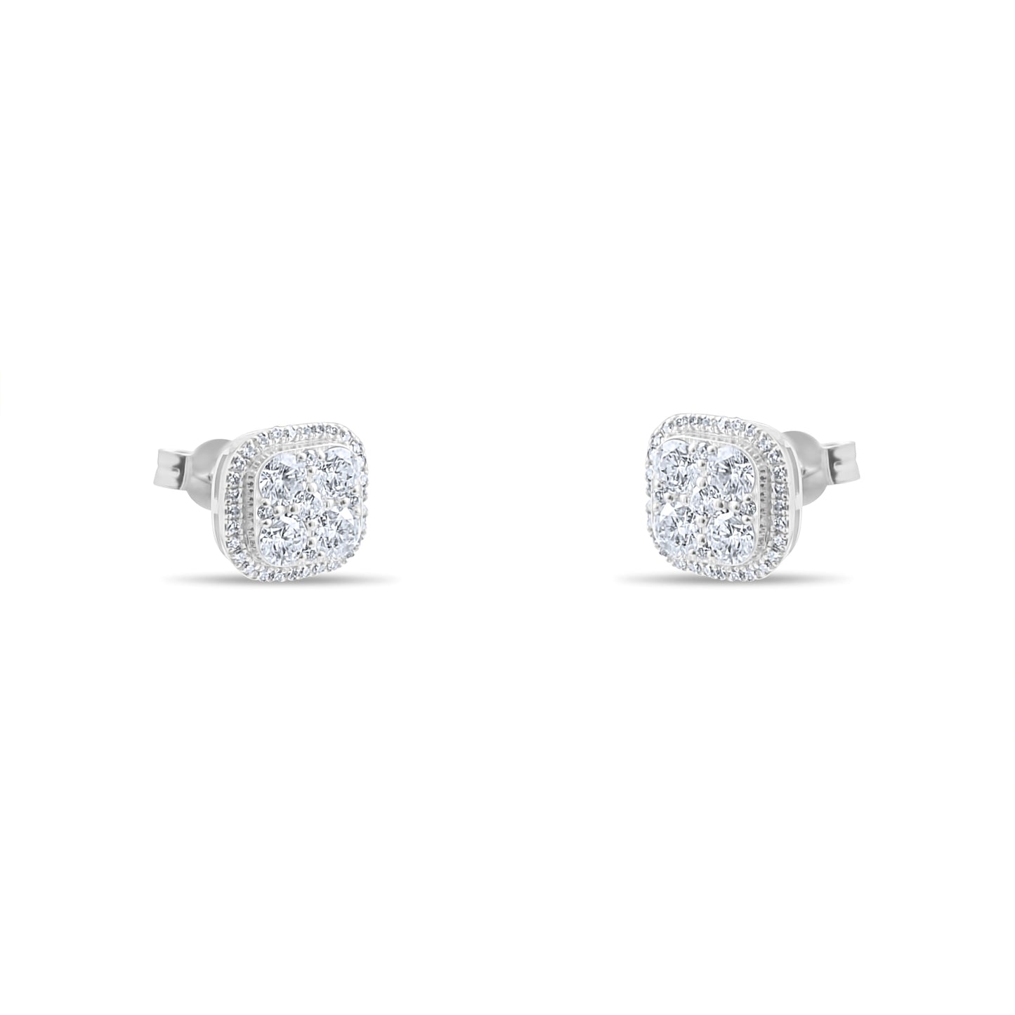 1,13 ct. Baguette Diamond Earring w/14K Gold