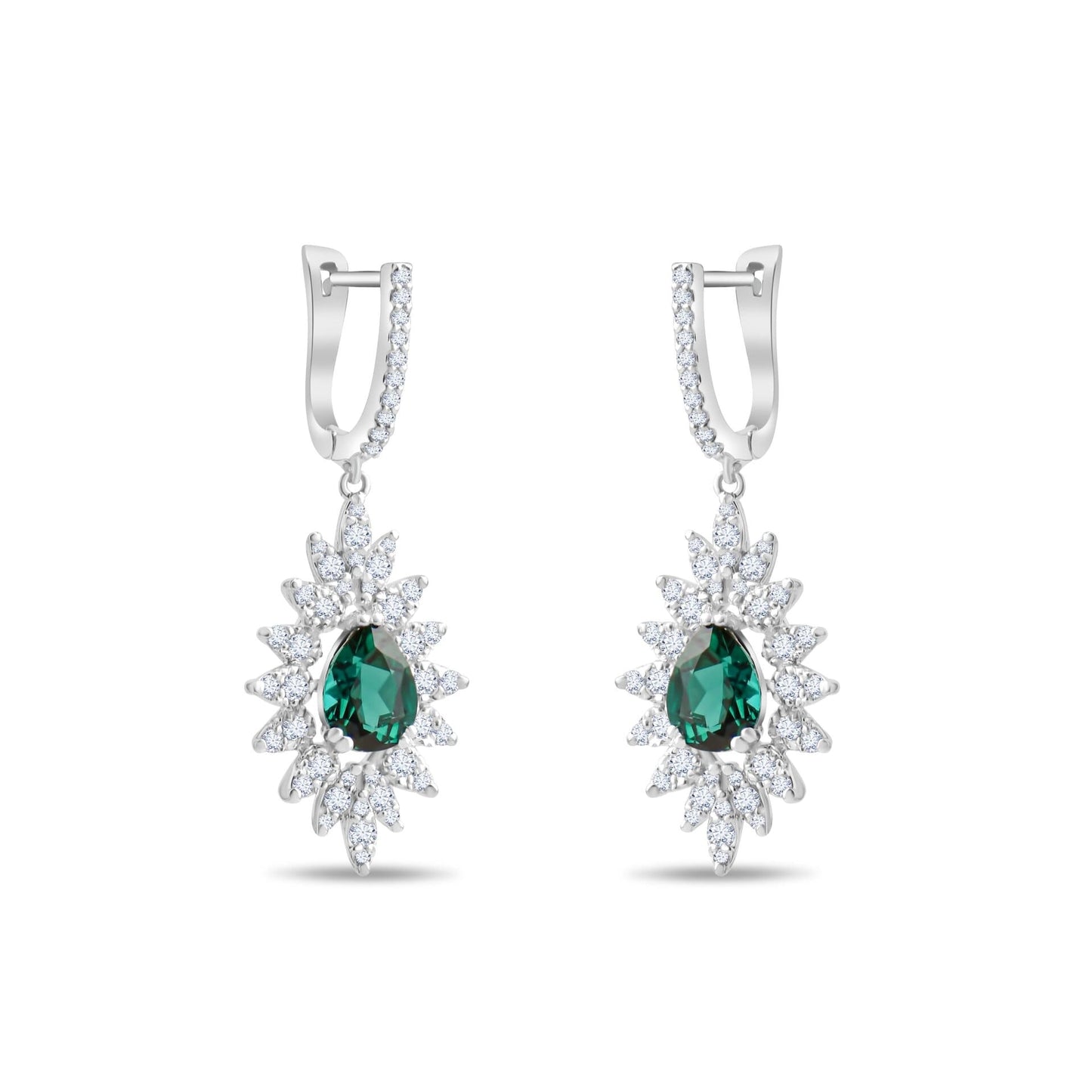 1,13 ct. Baguette Diamond Earring w/14K Gold