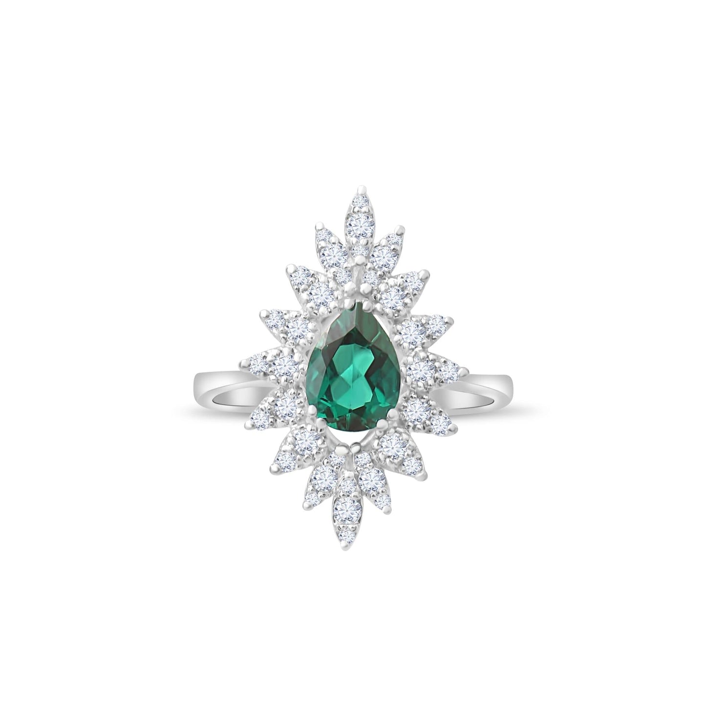 0,50 ct. Baguette Diamond Ring w/14K Gold