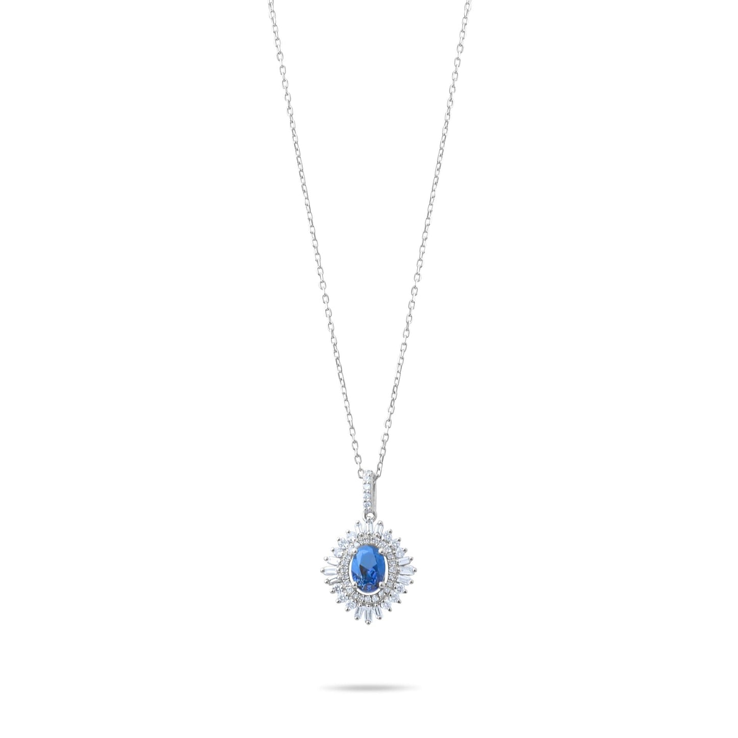 0,47 ct. Diamond Necklace w/14K Gold