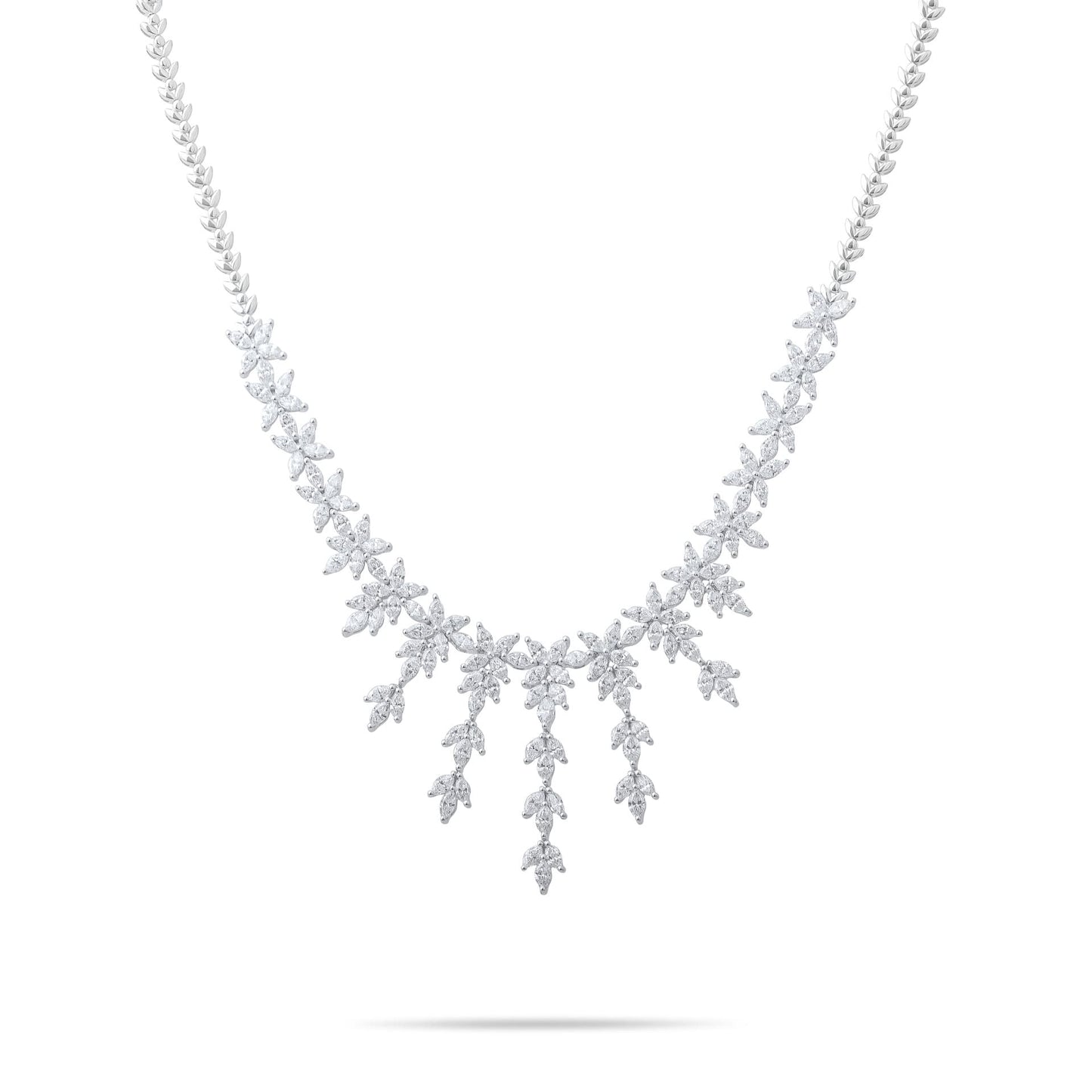 12,18 ct. Diamond Necklace w/14K Gold