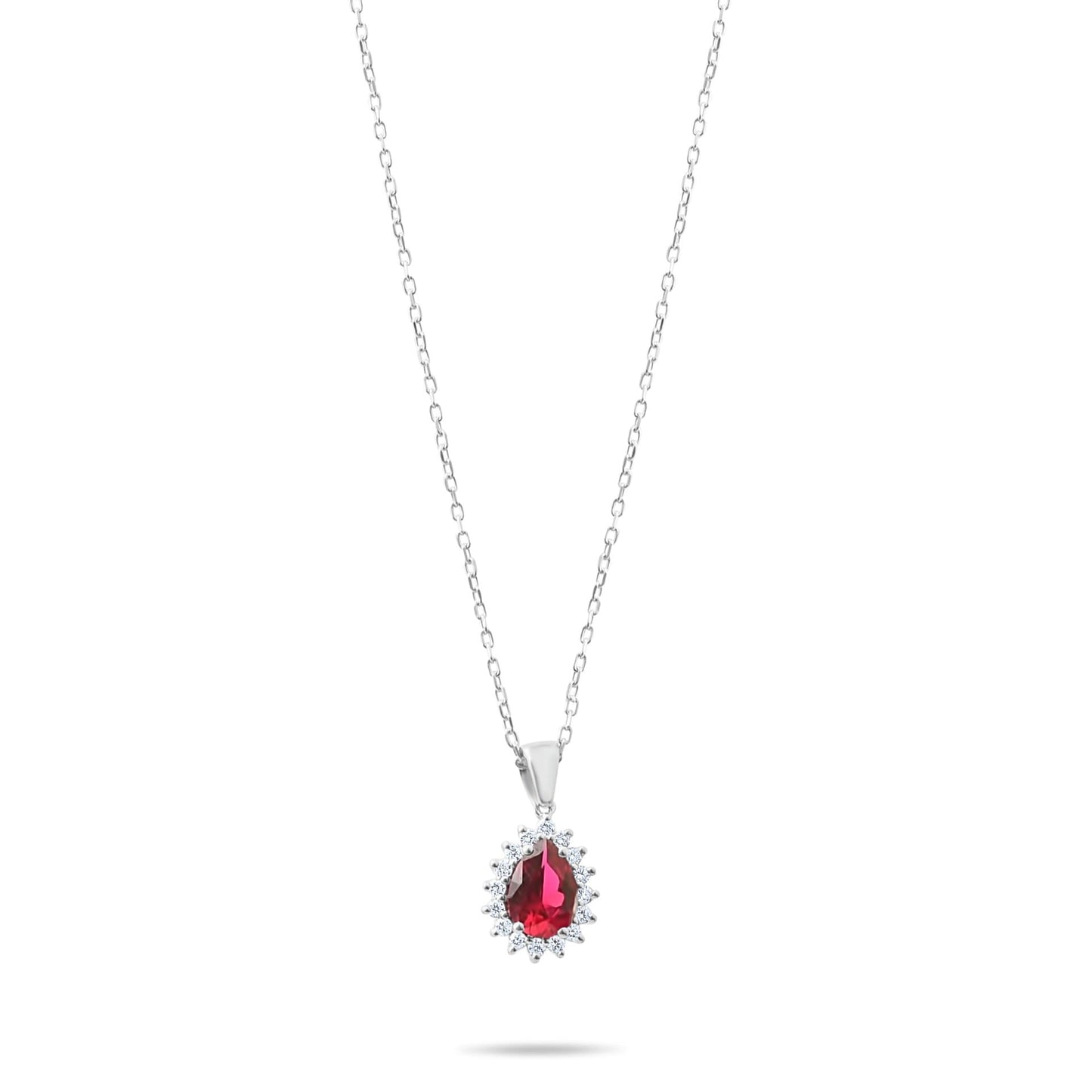 0,14 ct. Diamond Necklace w/14K Gold