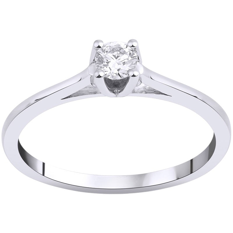 0,20 ct. Baguette Diamond Ring w/14K Gold