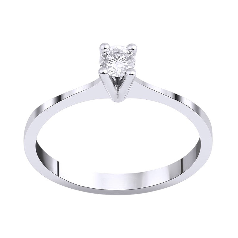 0,20 ct. Baguette Diamond Ring w/14K Gold
