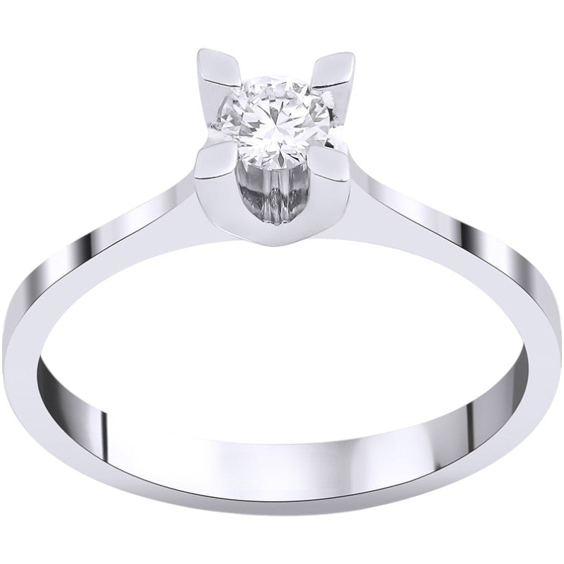 0,20 ct. Baguette Diamond Ring w/14K Gold