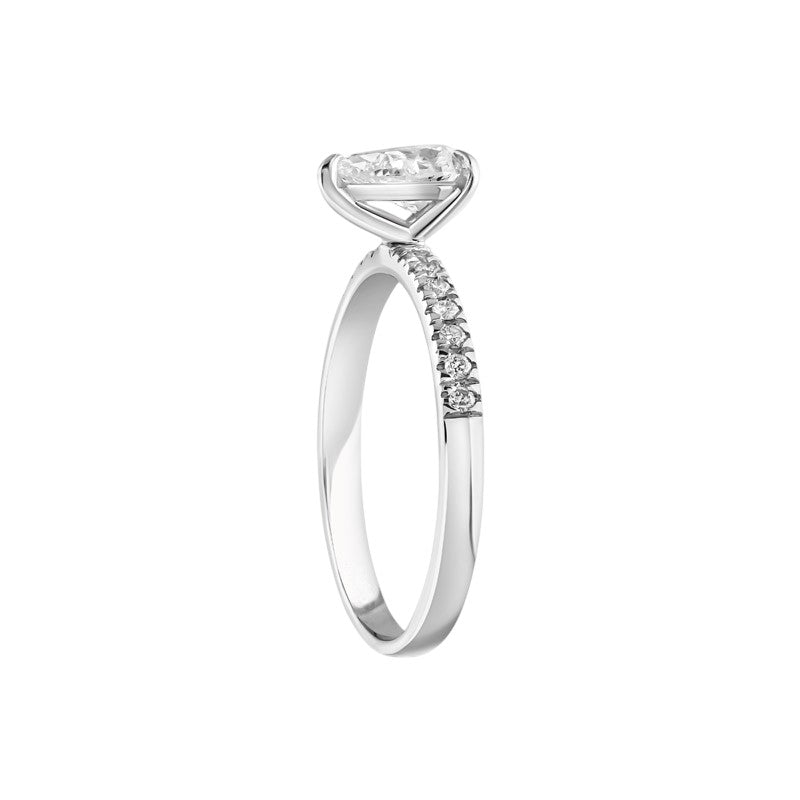 0,60 ct. Solitaire Diamond Ring w/14K Gold