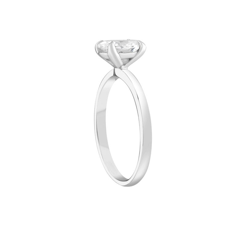 1,00 ct. Solitaire Diamond Ring w/14K Gold