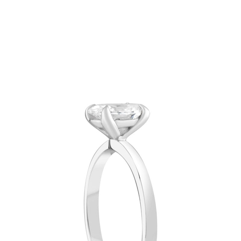 1,00 ct. Solitaire Diamond Ring w/14K Gold