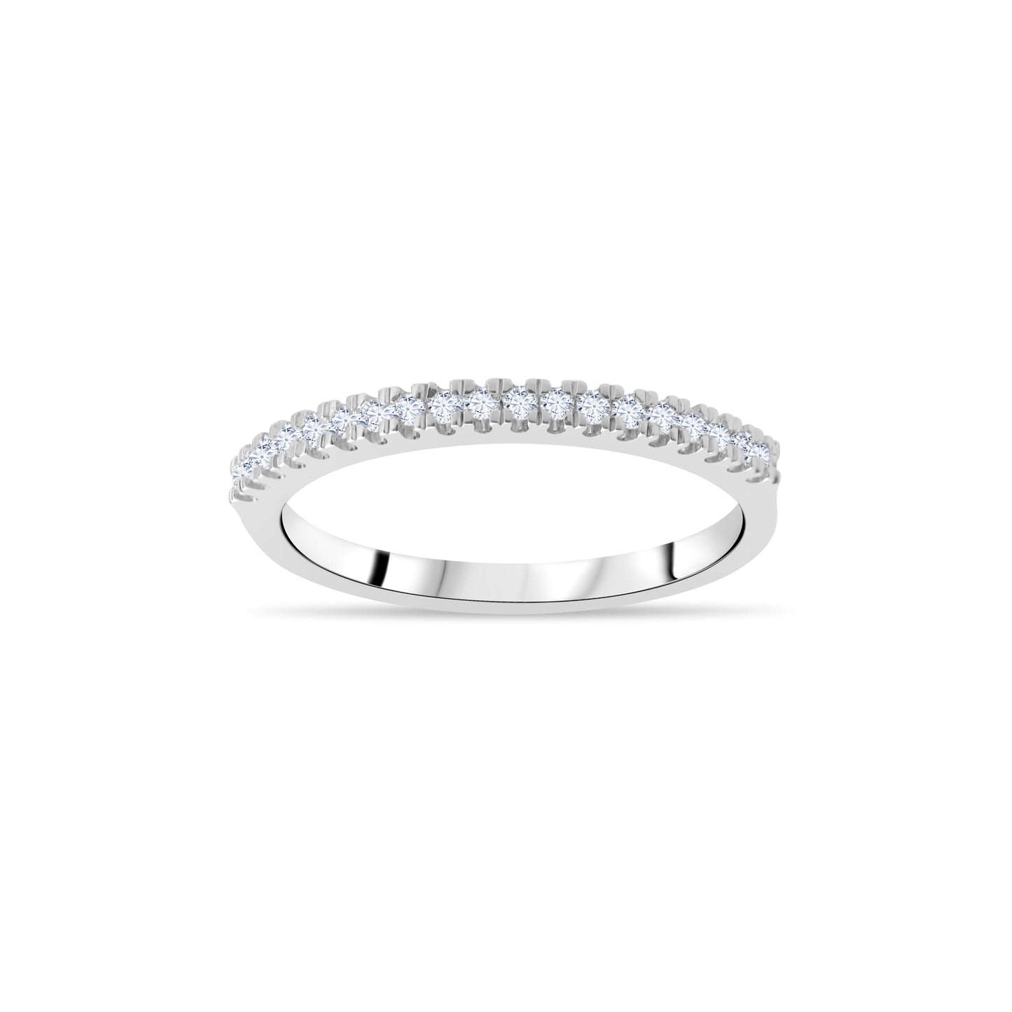 0,16 ct. Baguette Diamond Ring w/14K Gold