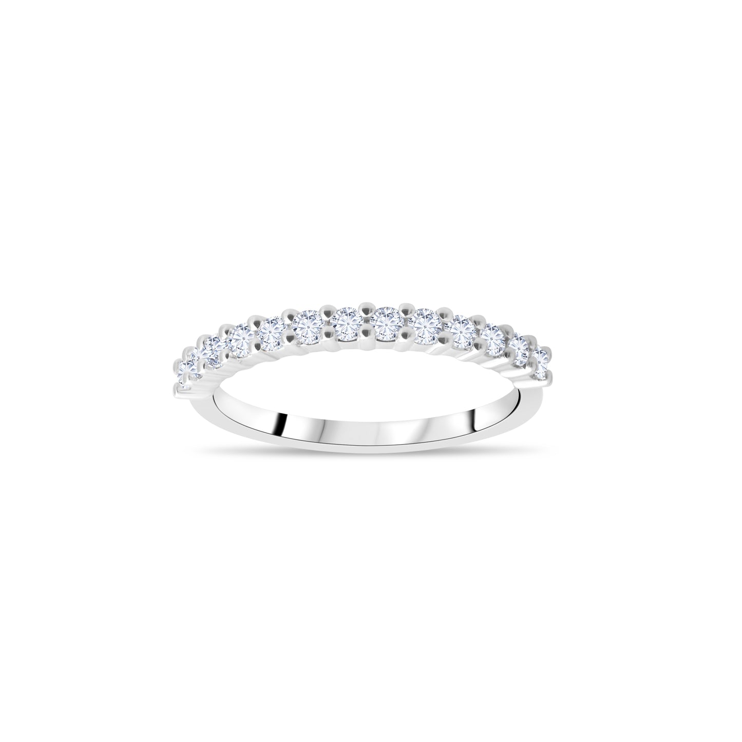 0,34 ct. Baguette Diamond Ring w/14K Gold
