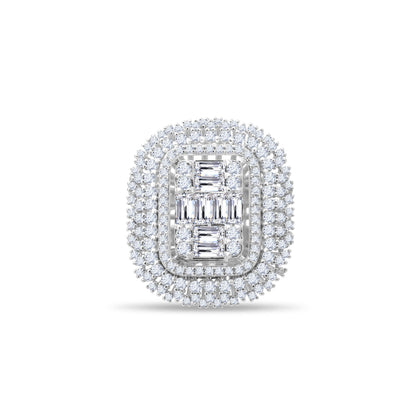 1,99 ct. Baguette Diamond Ring w/14K Gold