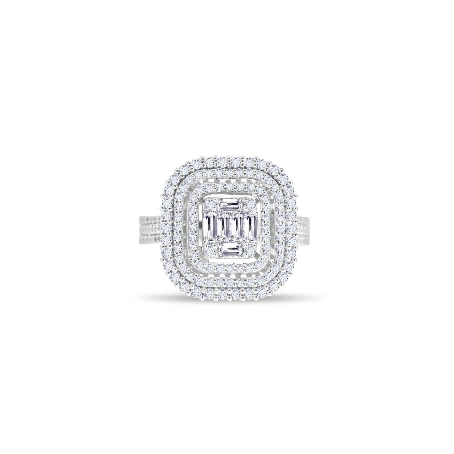 1,21 ct. Baguette Diamond Ring w/14K Gold