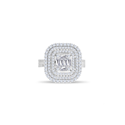 1,21 ct. Baguette Diamond Ring w/14K Gold