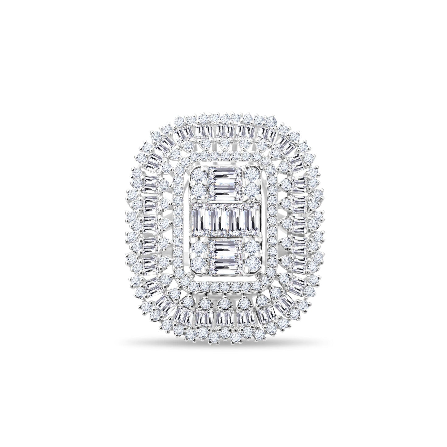 2,40 ct. Baguette Diamond Ring w/14K Gold
