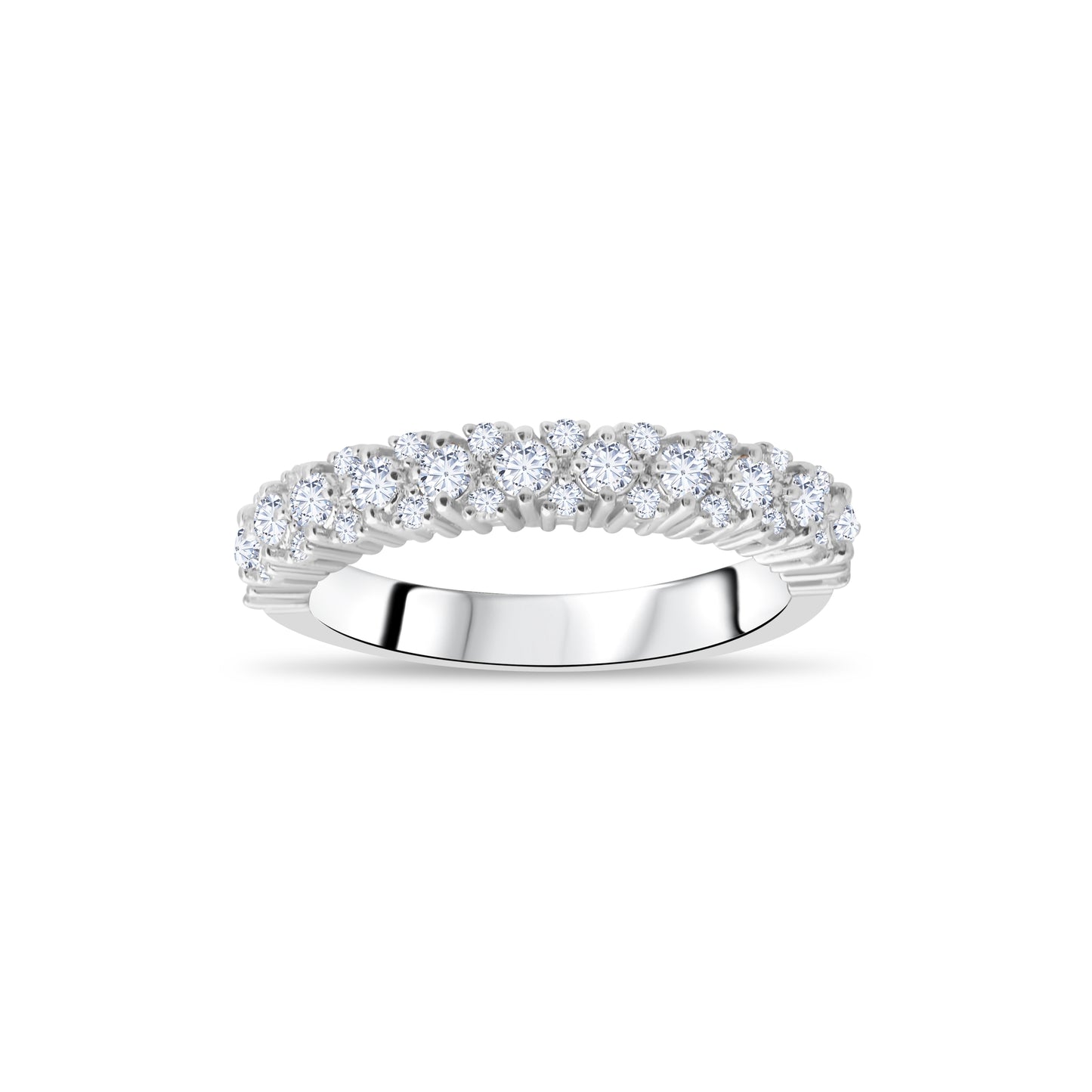 0,59 ct. Baguette Diamond Ring w/14K Gold