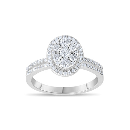 0,60 ct. Baguette Diamond Ring w/14K Gold