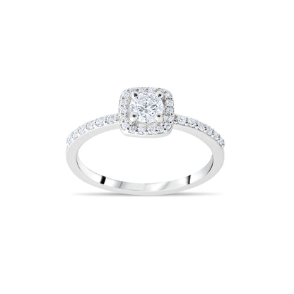 0,50 ct. Baguette Diamond Ring w/14K Gold
