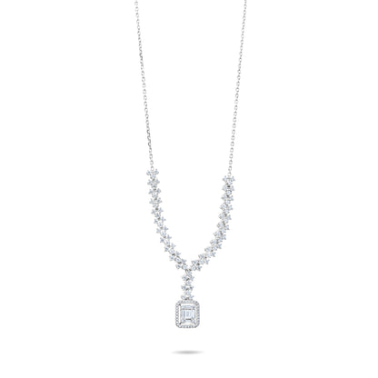 1,45 ct. Diamond Necklace w/14K Gold