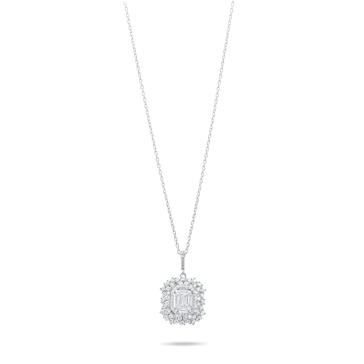 14K GOLD JEWELLERY WITH DIAMOND NECKLACE