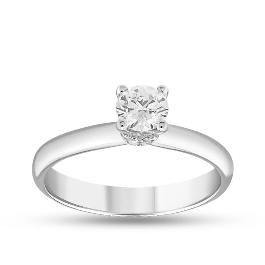 0,60 ct. Baguette Diamond Ring w/14K Gold