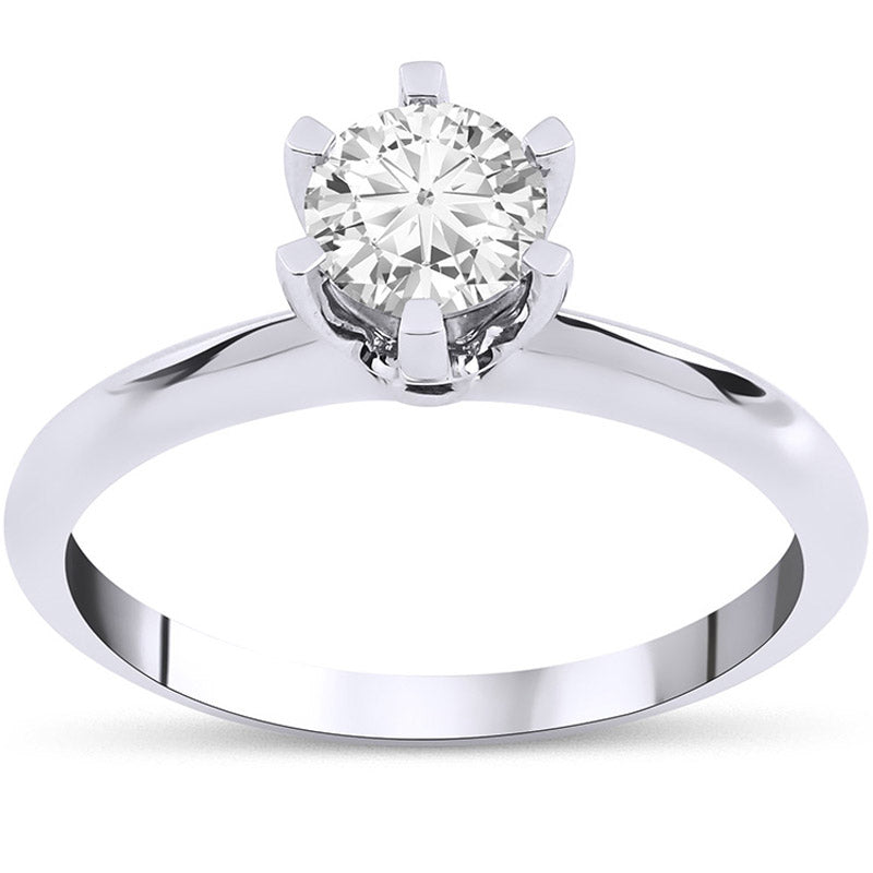 0,70 ct. Baguette Diamond Ring w/14K Gold