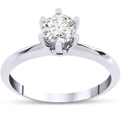 0,70 ct. Baguette Diamond Ring w/14K Gold