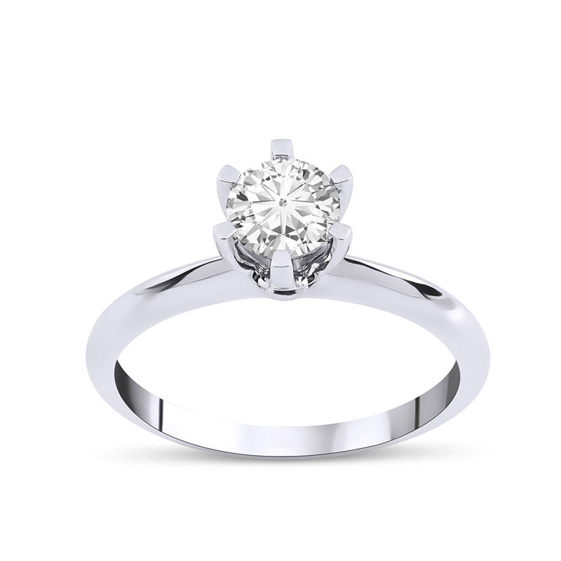 0,70 ct. Baguette Diamond Ring w/14K Gold