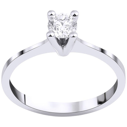 0,35 ct. Baguette Diamond Ring w/14K Gold
