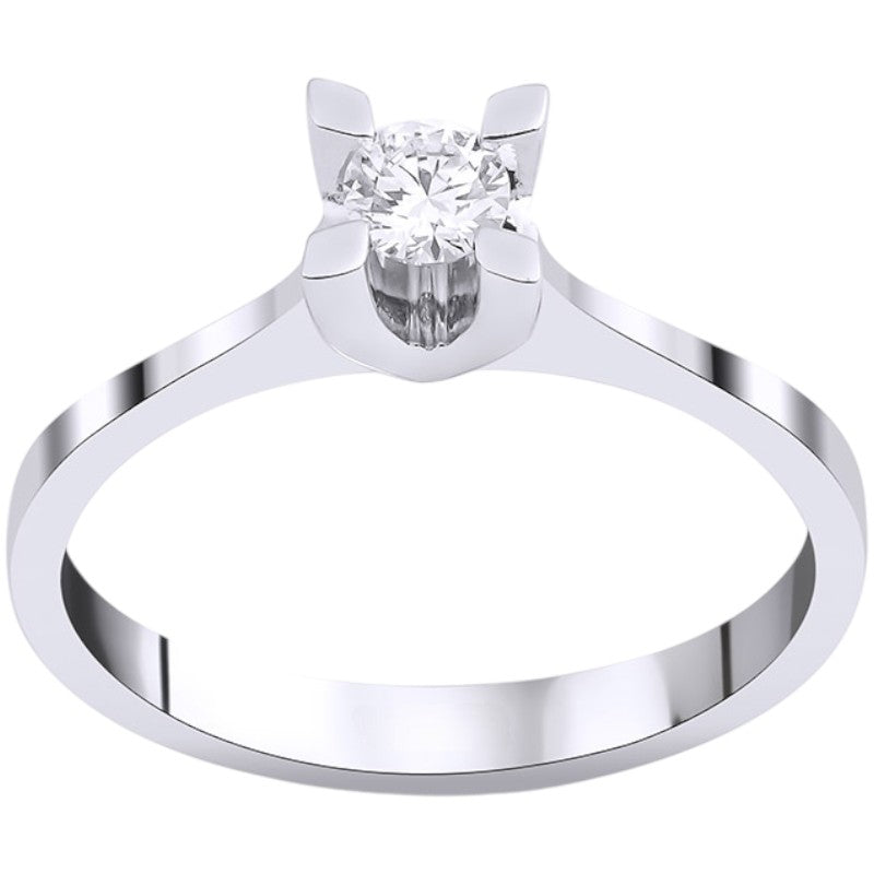 0,20 ct. Baguette Diamond Ring w/14K Gold