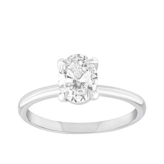 1,00 ct. Solitaire Diamond Ring w/14K Gold