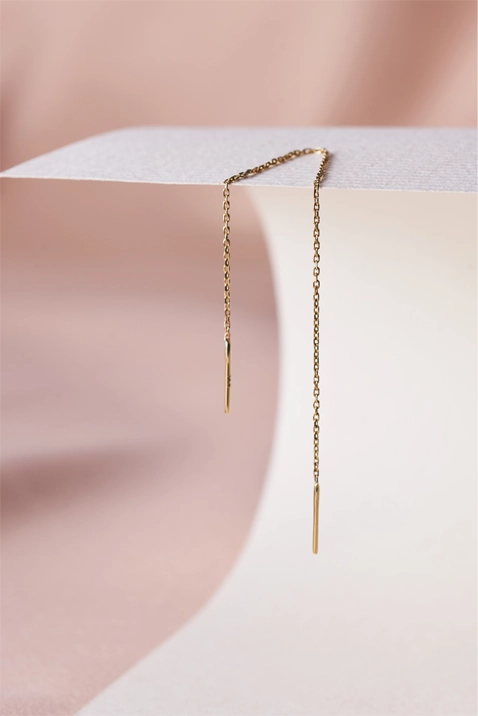 14K Cabaret Chain Single Earring