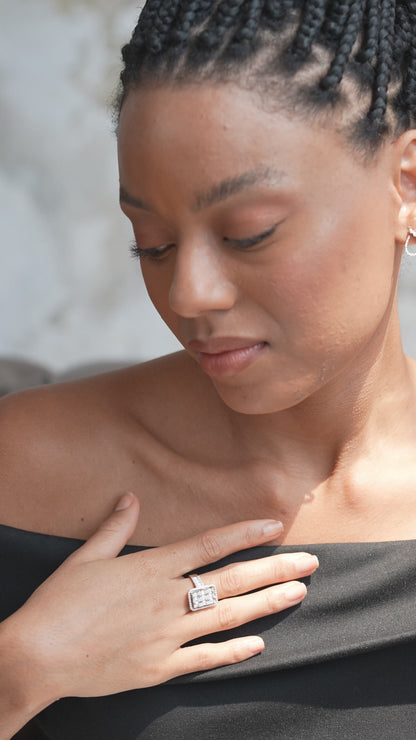 1,02 ct. Baguette Diamond Ring w/14K Gold