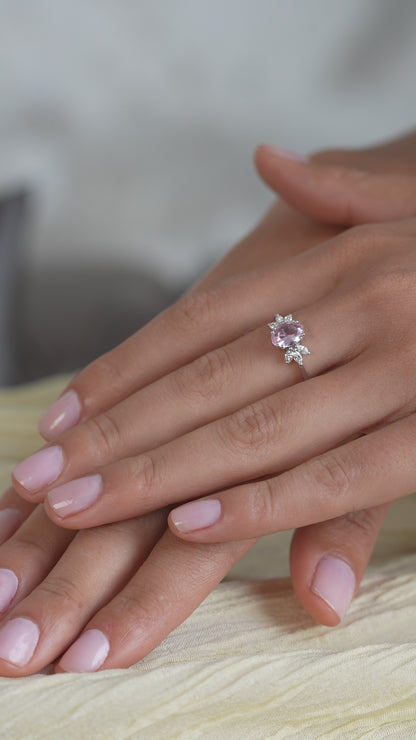 خاتم ألماس باغيت 0.26 قيراط، مصنوع من ذهب عيار 14 قيراطًا