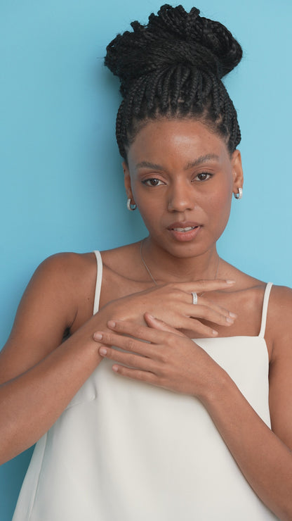 0,66 ct. Baguette Diamond Ring w/14K Gold