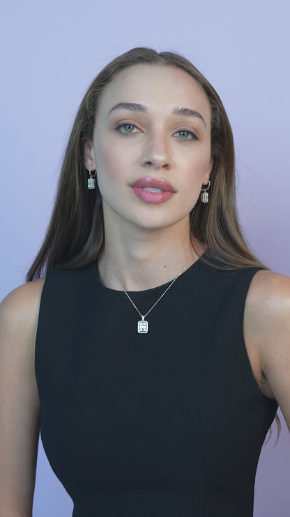 0,73 ct. Diamond Necklace w/14K Gold