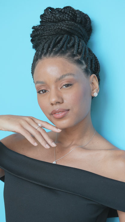 0,27 ct. Baguette Diamond Ring w/14K Gold