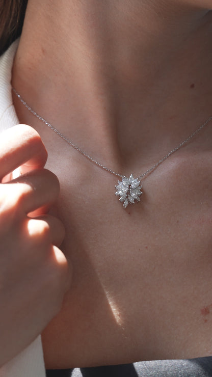 1,50 ct. Diamond Necklace w/14K Gold