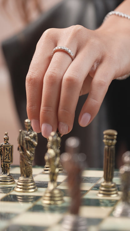 0,81 ct. Baguette Diamond Ring w/14K Gold