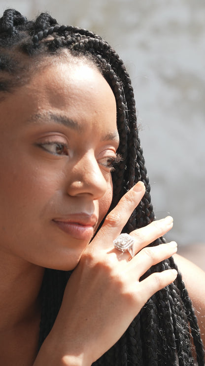 1,27 ct. Baguette Diamond Ring w/14K Gold