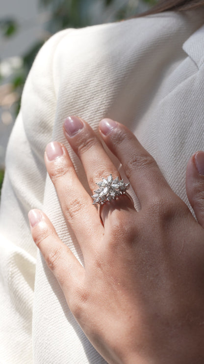 1,71 ct. Baguette Diamond Ring w/14K Gold